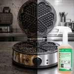 Eco Shine CLEAN PUR 1L – Profesjonalna Pianka do Czyszczenia Gofrownic i Urządzeń Gastronomicznych