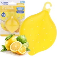 Odświeżacz do Zmywarki Lemon – Zawieszka Neutralizująca Zapachy na 45 Myć