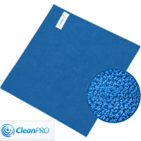Ścierka z mikrofibry 32cm x 32 cm - NIEBIESKA 320g/m2 CleanPRO Ultra Soft Premium do Szyb, Mebli i Elektroniki