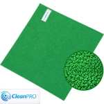 Ścierka z mikrofibry 32cm x 32 cm - ZIELONA 320 g/m2 CleanPRO Ultra Soft Premium do Blatów i Powierzchni Roboczych
