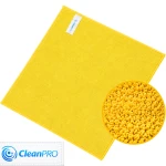 Ścierka z mikrofibry 32cm x 32 cm - ŻÓŁTA 320g/m2 CleanPRO Ultra Soft Premium do Kuchni i Powierzchni Użytkowych