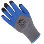 Rękawice ochronne Blue Protect rozmiar 9 (L) – antypoślizgowe powlekane rękawice robocze
