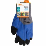 Rękawice ochronne Blue Protect rozmiar 9 (L) – antypoślizgowe powlekane rękawice robocze