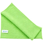 Ścierka z mikrofibry 30 x 30 cm - ZIELONA 220g/m² CleanPRO do Mebli i Biur