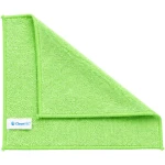 Ścierka z mikrofibry 30 x 30 cm - ZIELONA 220g/m² CleanPRO do Mebli i Biur