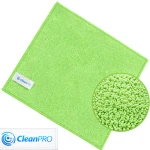 Ścierka z mikrofibry 30 x 30 cm - ZIELONA 220g/m² CleanPRO do Mebli i Biur