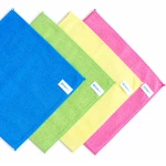 Ścierka z mikrofibry 30 x 30 cm - ZIELONA 220g/m² CleanPRO do Mebli i Biur