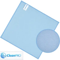 CleanPRO Ścierka do polerowania 32 x 32 cm do szyb, luster i powierzchni błyszczących 