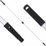 Kij teleskopowy 130–240 cm HMM Professional Click & Lock i gwint uniwersalny