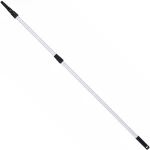 Kij teleskopowy 130–240 cm HMM Professional Click & Lock i gwint uniwersalny
