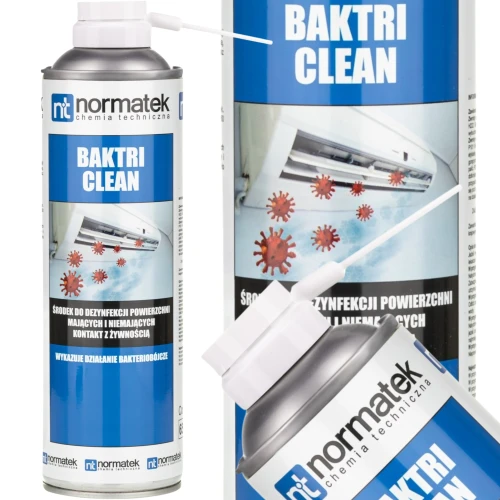 Normatek BAKTRI CLEAN 500 ml – Środek do dezynfekcji klimatyzacji HVAC
