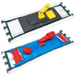 Mop z Docierką Płaski DUO z Mikrofibry 40 cm HMM Professional