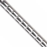 Kij chromowany 130 cm z gwintem uniwersalnym – metalowy trzonek do szczotek, mioteł i mopów