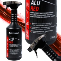 Eco Shine ALU RED 750 ml – Deironizer do Felg i Lakieru, Iron Remover do Usuwania Lotnej Rdzy