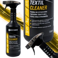 Eco Shine Textil Cleaner 750 ml – Pianka do Czyszczenia Tapicerki Samochodowej, Foteli Materiałowych i Dywaników