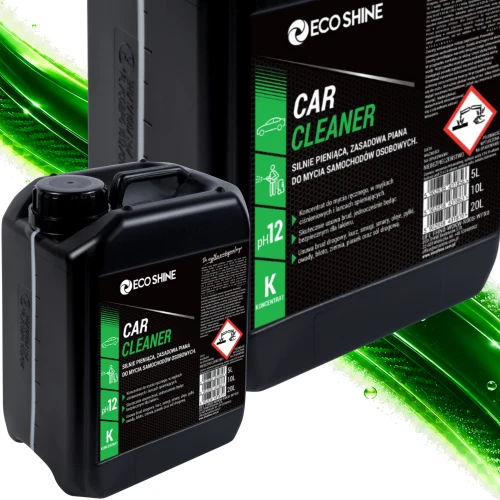 Eco Shine CAR CLEANER 5L – aktywna piana zasadowa do mycia samochodu