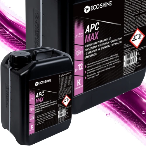 Eco Shine APC MAX 5L – koncentrat APC do czyszczenia samochodu