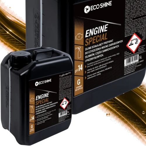Eco Shine ENGINE SPECIAL 5L – Preparat do Mycia Silnika i Komory Silnika