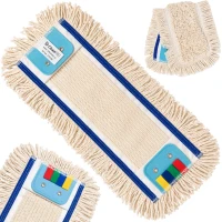 Mop płaski bawełniano-poliestrowy CleanPRO DUO 40cm