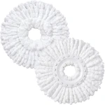 Mop obrotowy dwukomorowy DUO okrągły z mikrofibry SIMPLE CLEAN