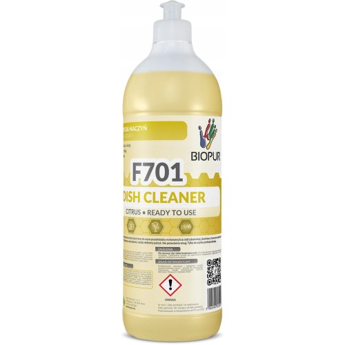 Płyn do mycia naczyń F701 cytrynowy 1l