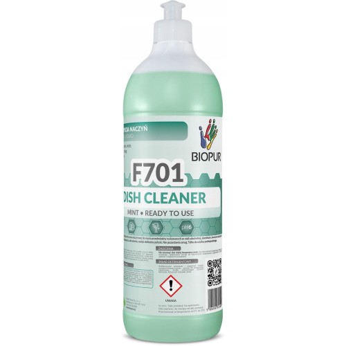 Płyn do mycia naczyń F701 mięta 1L