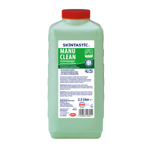 MANU CLEAN żel do mycia rąk 2500ml