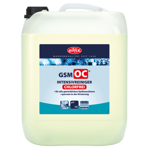 GSM OC (BEZ CHLORU) płyn do zmywarek przemysłowych 24kg