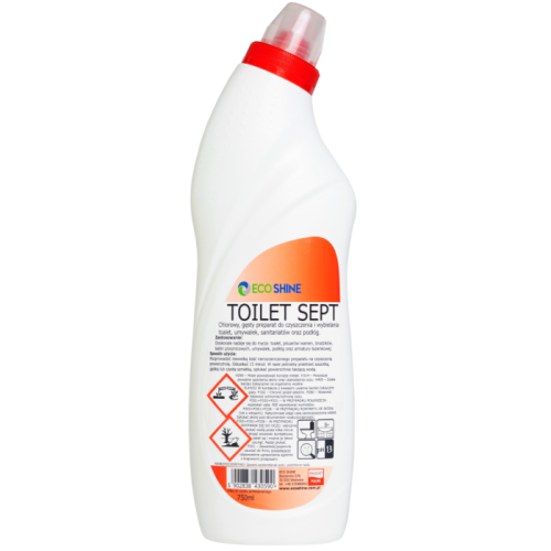 żel do mycia i wybielania armatur sanitarnych toilet sept 750ml