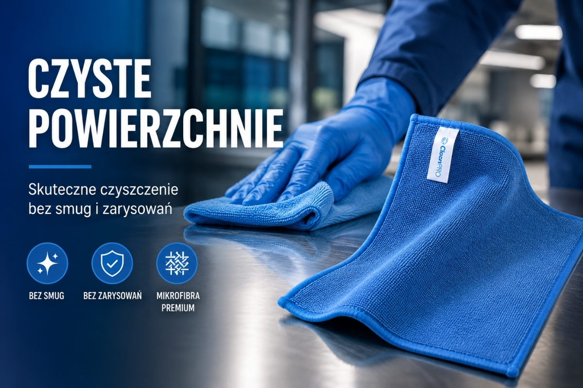 Ścierka z mikrofibry CleanPRO
