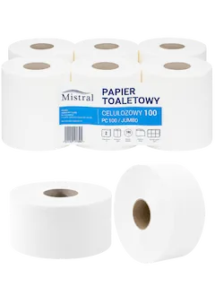 Papier toaletowy Mistral JC100 Jumbo 12x100 m